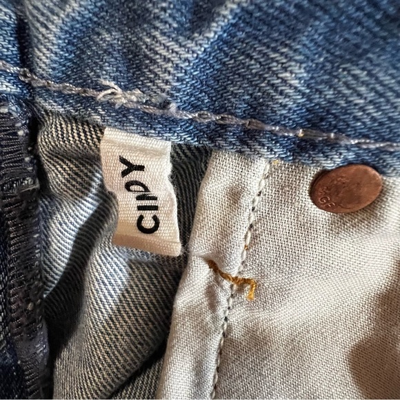 GRLFRND Cindy High Rise Button Fly Cut Off Denim Jean Shorts 27 Boho sexy - Picture 14 of 16